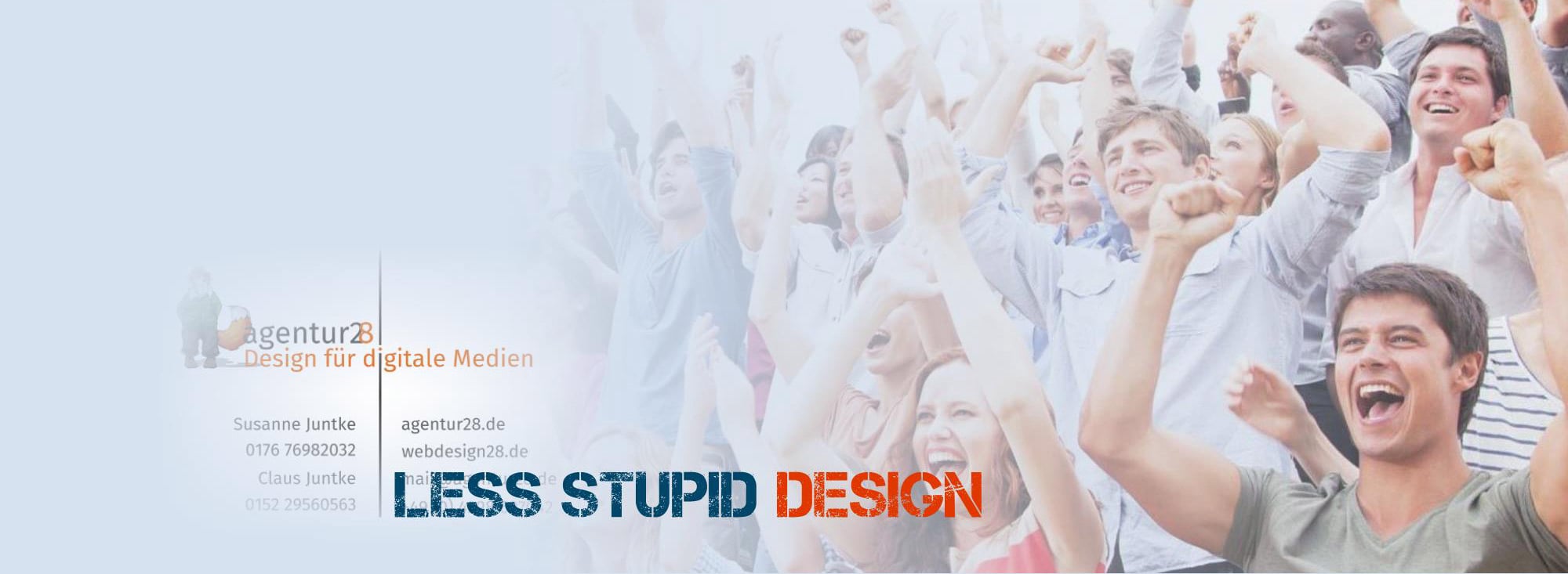 agentur28 – Less Stupid Design – Webdesign Bremen, Claus Juntke