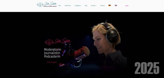 Referenz: Julia Schütze, Moderatorin, Podcasterin, Interviews