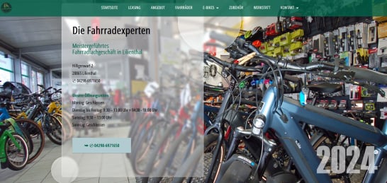 Referenz: Die Fahrradexperten in Lilienthal